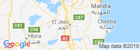 El Jem map